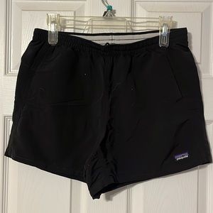 Black Patagonia shorts